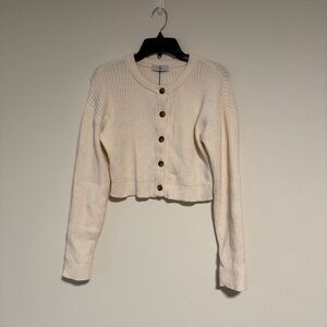 Pageboy Cream Cropped Cardigan